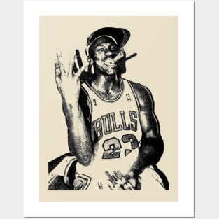 Michael Jordan Oil Painting Posters and Art